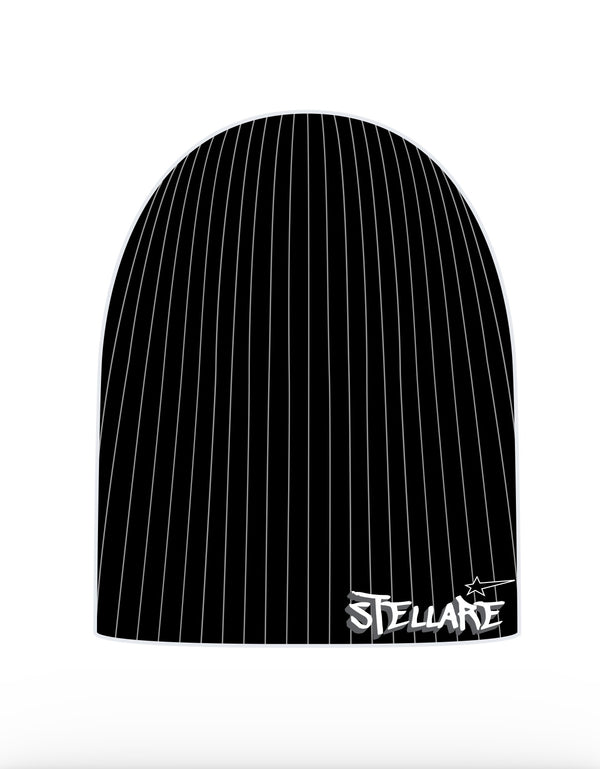 black stellare beanie